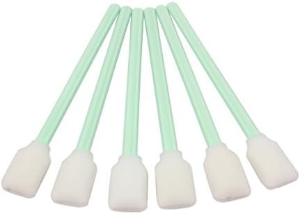 100pc 5 1 Inch Square Foam Cleaning Swab Sticks