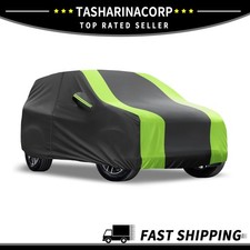 Car Cover Waterproof All Weather For Jeep Grand Cherokee 02-23 Black Green
