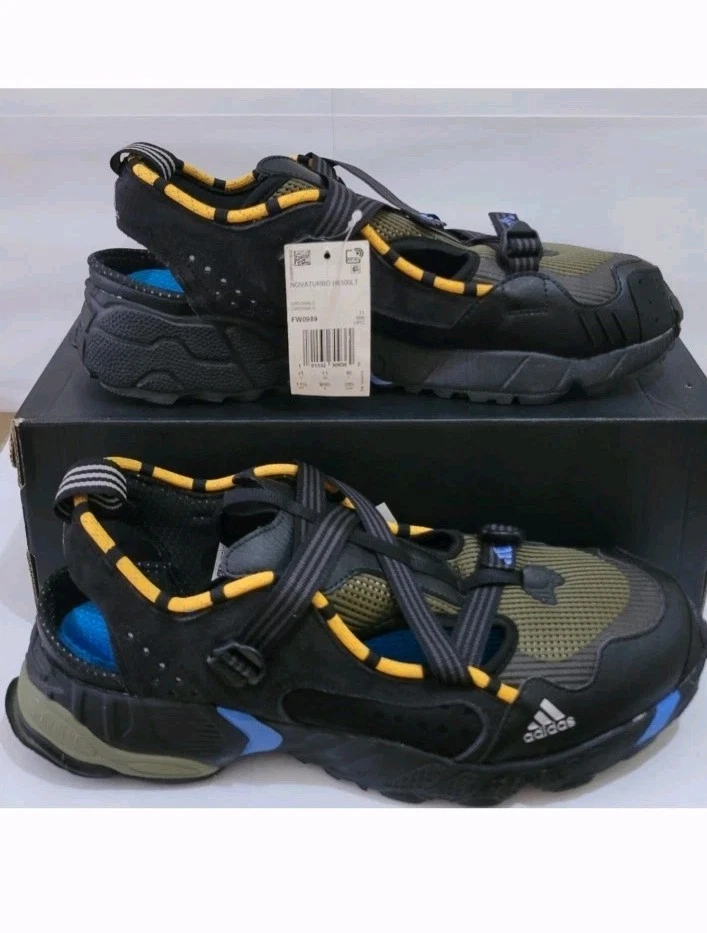 Sneakers Adidas uomo nere Mesa Novaturbo trail #H6100LT taglia US 11 5 nuove con etichette