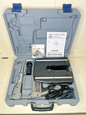 Dremel Moto Saw Variable Speed Scroll Saw Kit # MS20 Cuts Wood Plastic Laminate