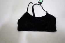 Greyson Golf Solid Sport Bra  Womens Size  Small Black  985F New  01311323