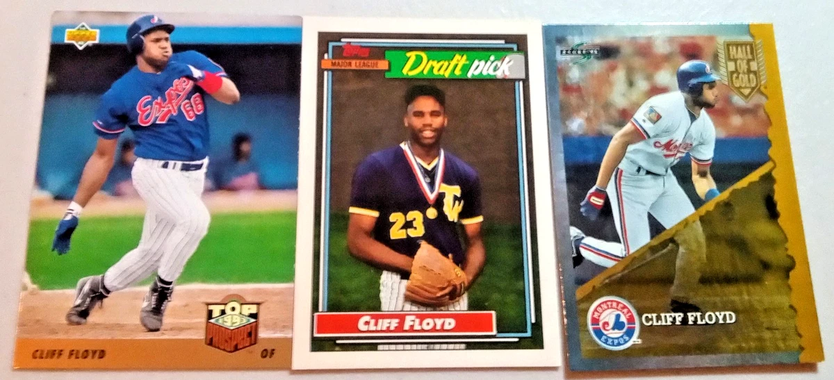 Topps Cliff Floyd Baseball Sports Trading Cards & Accessories for
