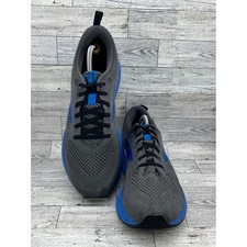 Brooks Revel 5 Gray Blue Running Shoes Sneakers Mens Size 10
