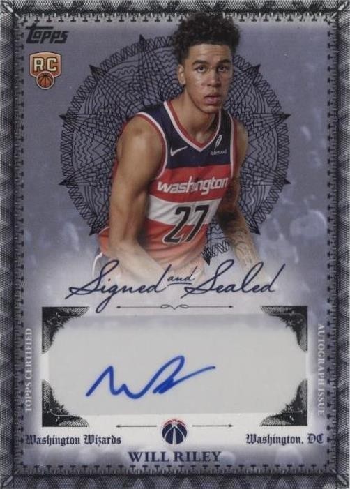 2025-26 Topps - Signed and Sealed Will Riley #BSI-WR (AU, RC) for 