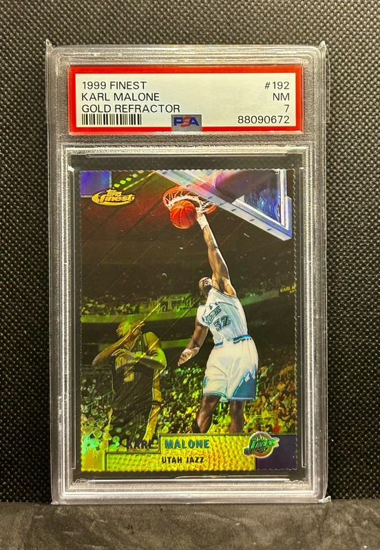 Karl Malone [Gold Refractor] #192