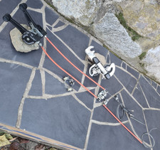 Original Sachs Huret Commander Schaltwerk 6-fach + Schalthebel 2x6 + Zubehör