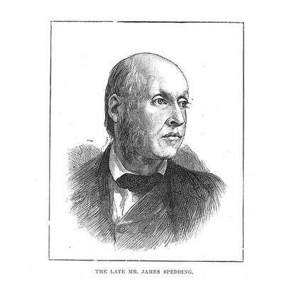 James Spedding Fellow of Trinity College Cambridge - Antique Print 1881