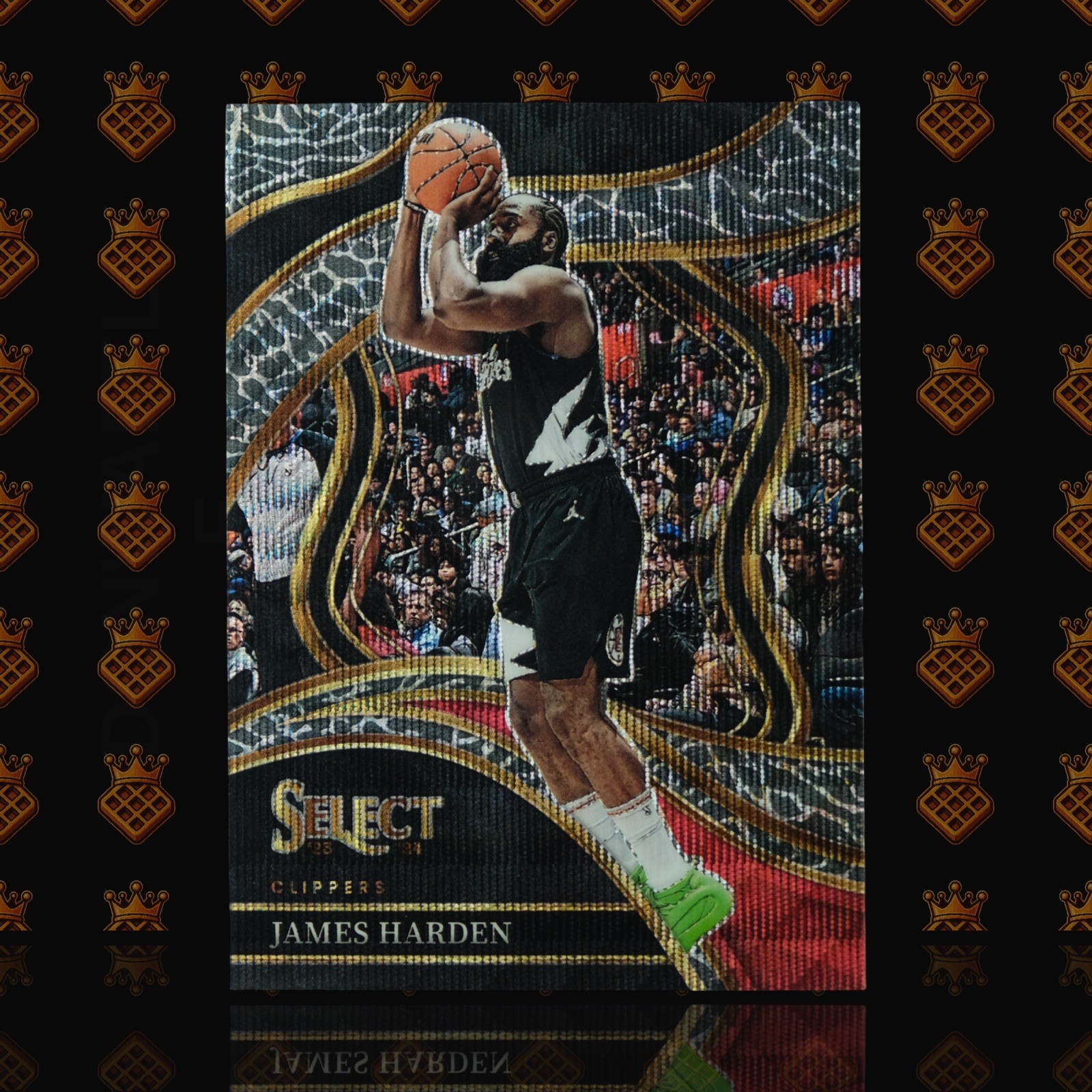 2023-24 Panini Select James Harden Courtside Elephant Prizm SSP #264 LA Clippers