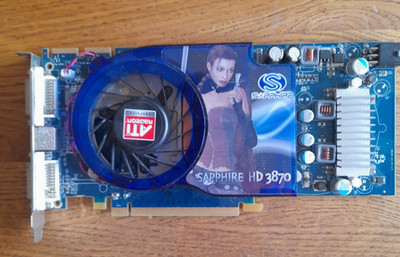 ATI saphireHD 3870 512 MB Grafikkarte PC