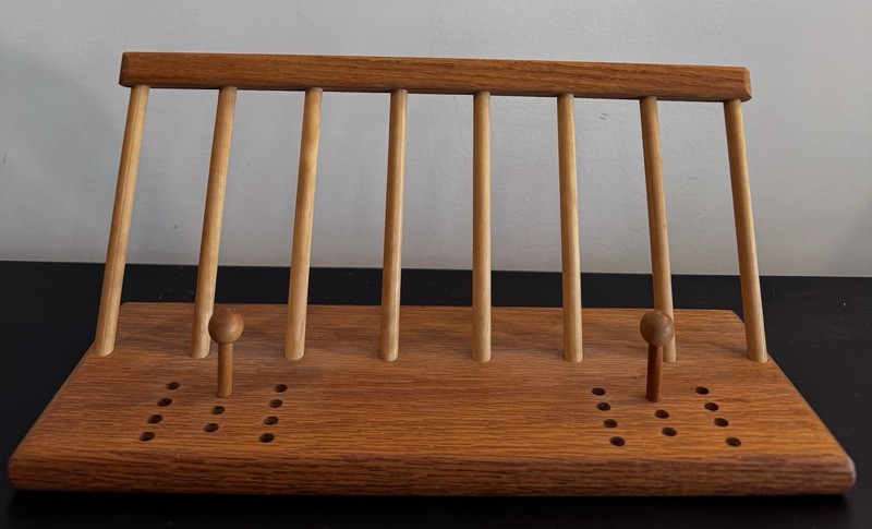 Vintage Levenger Adjustable Wooden CookBook Cook Book Tablet Stand