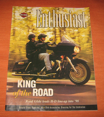 Bücher/Zeitschriften/Zeitungen''ENTHUSIAST HARLEY DAVIDSON FALL 1997''King Of The Road