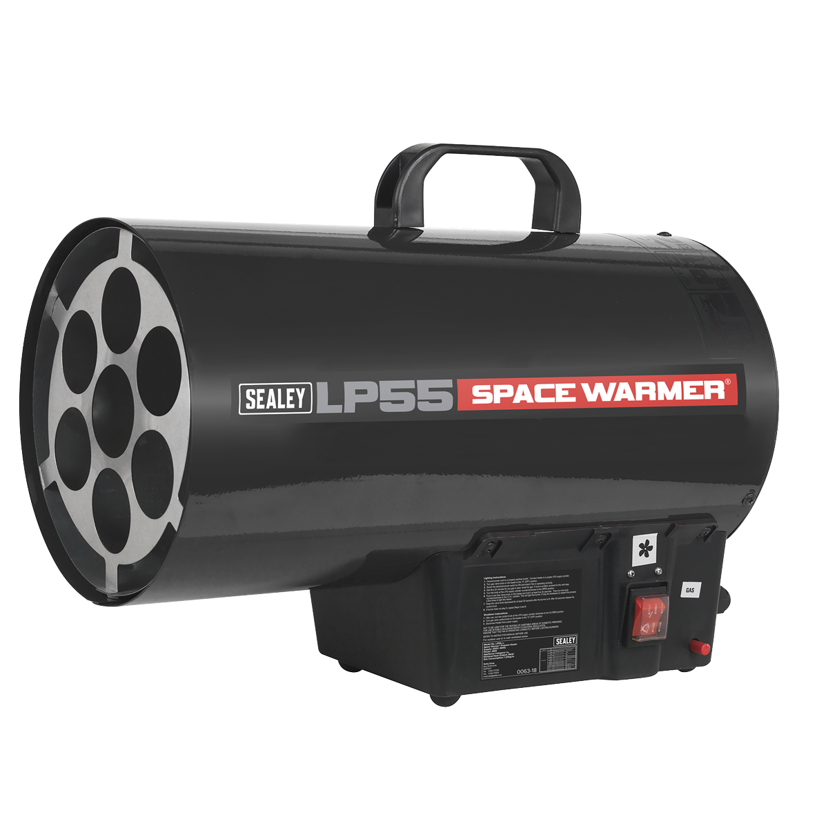 Sealey LP55 Propane Gas Space Heater - Image 4