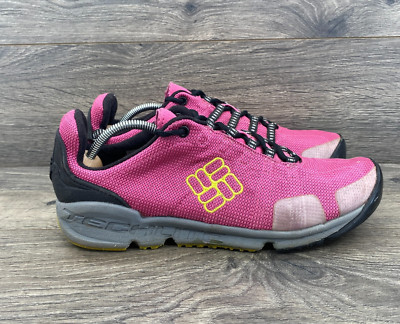 Columbia TechLite Athletic Running Sneakers Womens Size 9.5 Pink Gray BL1509-645