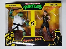 Leonardo vs Miguel Diaz TMNT vs Cobrai Kai Playmates Figure New