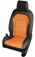 2016-2021 Chevy Chevrolet Camaro Orange Katzkin Leather Seat Replacement Covers 2016-2021 Chevy Chevrolet Camaro Orange Katzkin Leather Seat Replacement Covers