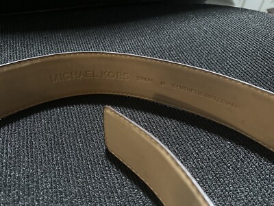 BRAND NEW MICHAEL KORS LOGO BELT 558641 SIZE MEDIUM COLOR  display picture 1