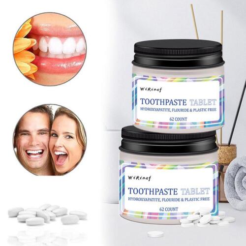Toothpaste Tablets 62pcs Nano Hydroxyapatite Toothpaste Tablets Whitening T7N7 - Picture 7 of 13