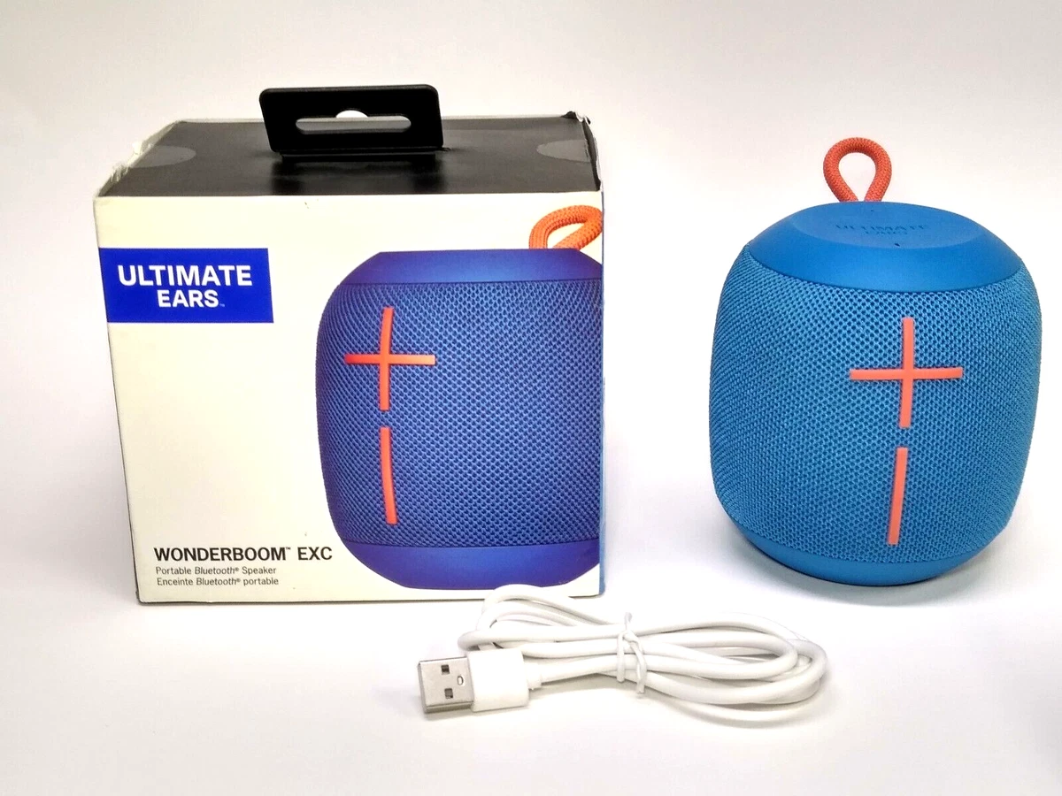 Authentic UE WONDERBOOM Portable Waterproof Bluetooth Speaker - Blue /  Orange