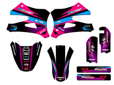 10-20 KING / FWE CX 50 SURGE Pink Senge Graphics Kit Compatible with Cobra