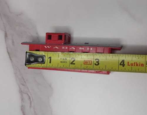HO Roundhouse Cooper & Oshtemo 523R Steel Four Window Caboose Wabash Kit NOS - Picture 13 of 13