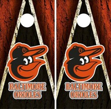 Baltimore Orioles Cornhole Board Vinyl Wrap - Decal Sticker