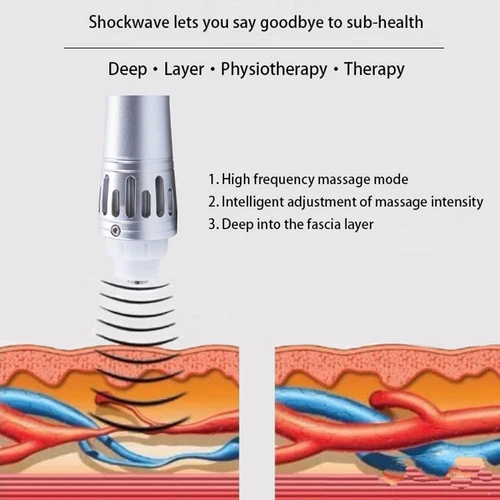 2024 NEW Shock Waves Therapy Machine Pain Relief Multi-Functional Body Massage - Picture 4 of 24