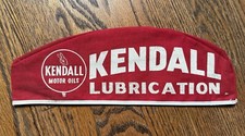 Kendall Motor Oil Lubrication Mechanics cap hat - vintage antique red