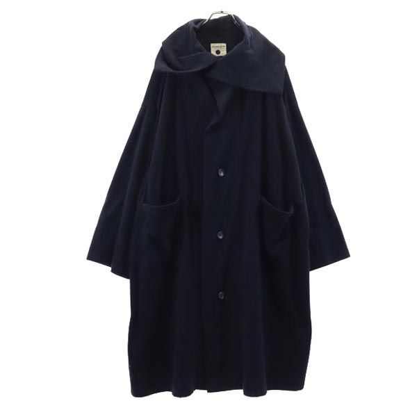 ジャケット・アウター ISSEY MIYAKE MEN 90s long coat Plantation 90s Made in Japan Issey Miyake Long coat Navy