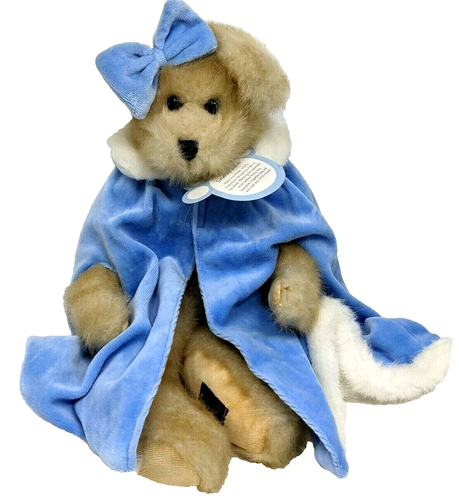 TS Trade Secret Baby Blue Plush Bears Set Snowball Snowflake Retired 2003 w/ tag - Picture 2 of 11