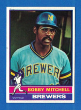 1976 Topps #479 Bobby Mitchell NM Milwaukee Brewers