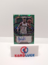 Zion Williamson 2020-21 Prizm Penmanship Green Cracked Ice /16 Auto PE-ZWL 