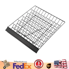 6 Tier Wire Countertop Rack Comic Book Rack Book Display Stand For Books DVD CD！