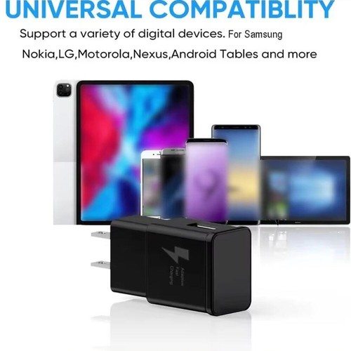 Fast Wall Charger USB-C Cable For Samsung Galaxy S24 S23 S22 S21 S20 10 - 第 4/6 張圖片