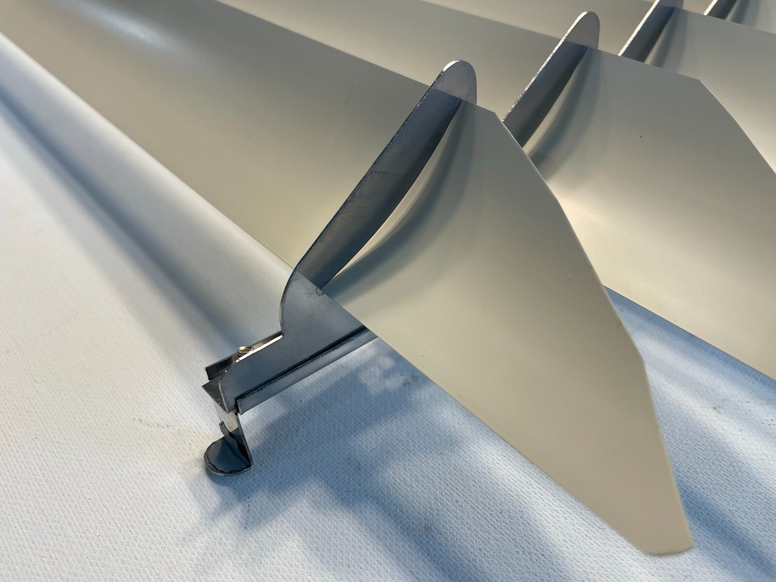 VW Volkswagen Beetle Bug Oval Window Blinds Fixed Slats Ivory 19531957 eBay