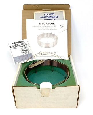 J&W SCIENTIFIC MEGABORE CAT.NO. 125-1732 30m ID: 530mm 1 Micron New in Box 