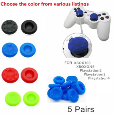 10x Thumbstick Thumb Grips For PS3/PS4/PS5/Xbox One/360/Switch Pro Cap Cover