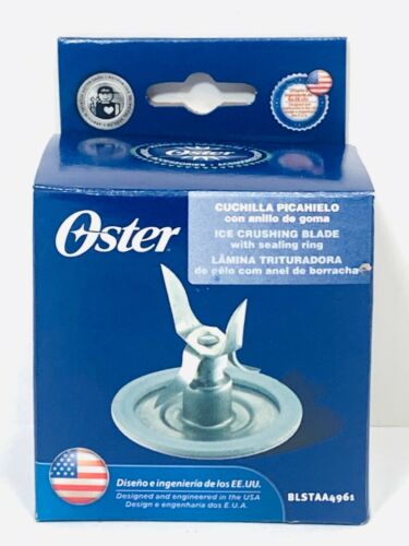 Genuine Oster 4961 Blender Stainless Steel Blade With Gasket Sealing Ring NEW - Picture 1 of 4