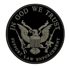 2nd AMENDMENT PATCH US CONSTITUTION GUN RIGHTS embroidered iron-on SECOND 2A