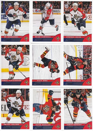 Florida Panthers 2013 2014 SCORE Factory Sealed Team Set Weiss Campbell Theodore - Photo 3/3