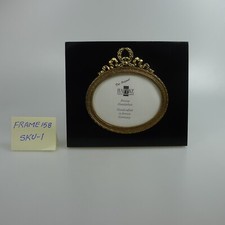 Picture Frame Black Wood  Bronze, Rectangle