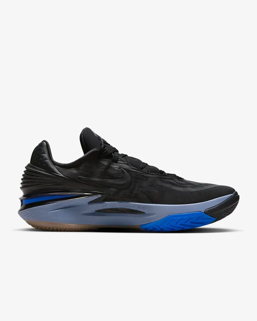Nike Air Zoom GT Cut 2 Black Blue Basketball Mens Shoes