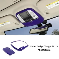 Purple Front Reading Light Trim Cover For Dodge Charger/Durango/Chrysler 300 11+