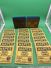 Vintage Lot Of MAPES Anaconda Guitar Strings - Ball End Bronze Wound See Descrpt