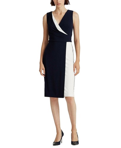 Ralph Lauren Women Navy Linen Blend Dress Size 20W NWT | eBay