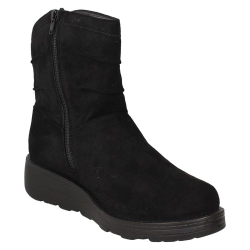 Damas Spot On! 'F51201' Botas al tobillo informales sintéticas - Calce ancho - Imagen 14 de 18