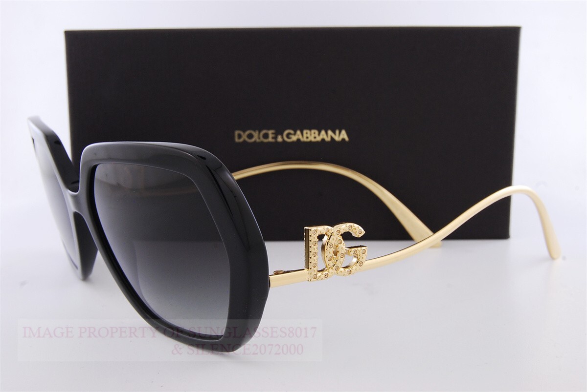 サングラス　D &G Brand New Dolce & Gabbana Sunglasses DG 4468B 501/8G Black