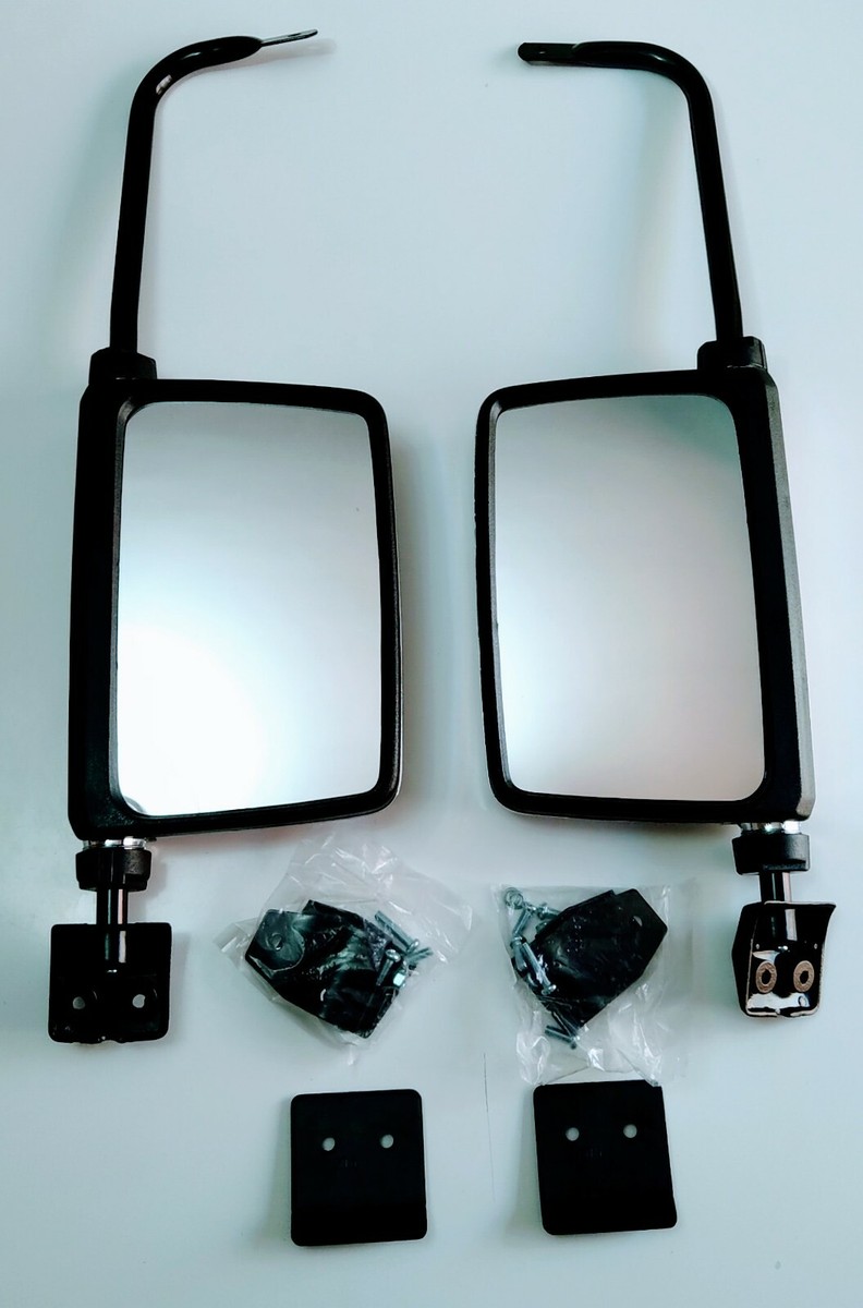 Mitsubishi Pajero mk1 1982-1991 Side view Mirrors crhome | eBay