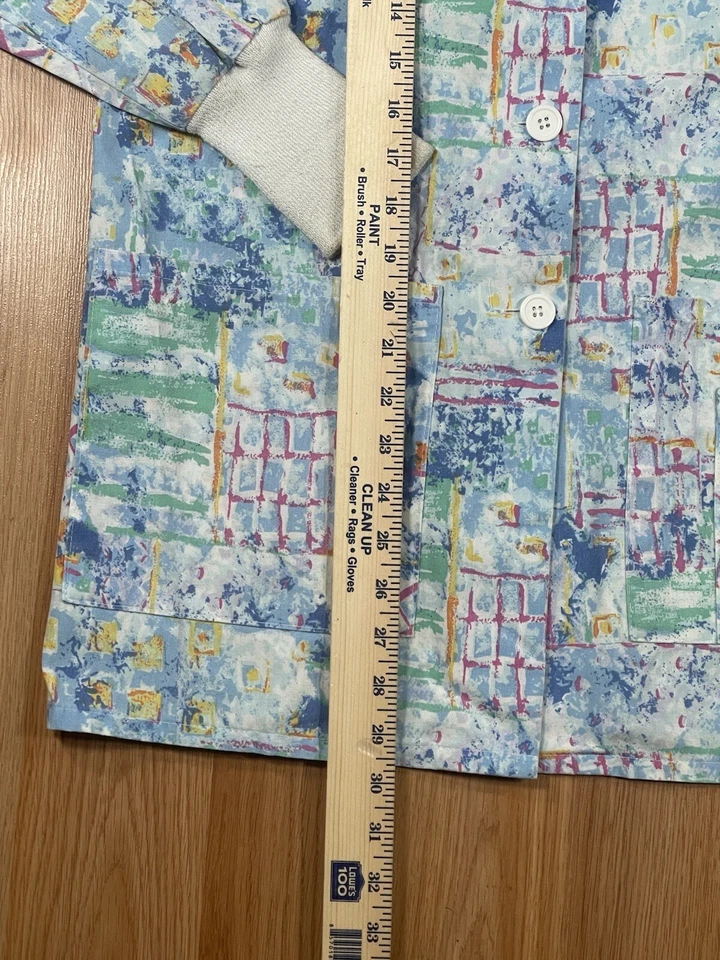 Crest Style 5186 98 Long Sleeve Front Button Nursing Scrub Top Women’s Size S - Image 4 of 4