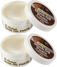 Mink Oil for Leather Boots 2 Pack, 6 Oz Each - Leather Cleaner  Conditioner -