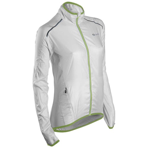 Sugoi Helium Lightweight Womens Cycling Jacket - White Medium